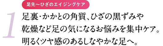 手のエイジングケア 手肌にうるおいと明るさを与え、しなやかで透明感のある“美しい大人の手”へ。